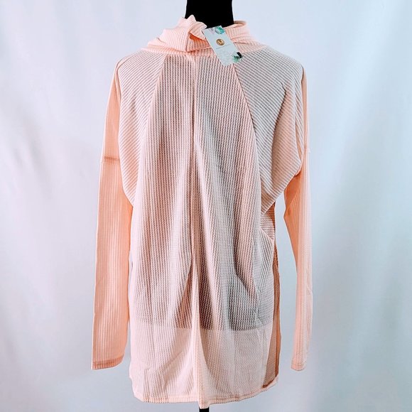 🆕AJ Amelia James Long Sleeve Cowl Neck Top XL - Picture 4 of 8